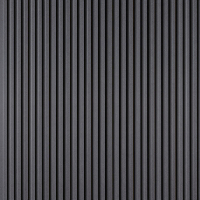 Рейка декоративна WPC стінова 3000х165х23мм Графіт SW-00001861