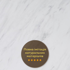 Декоративна ПВХ плита 600х600х3мм Білий мармур (S) SW-00001620