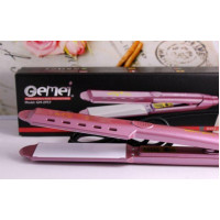 Праска - випрямляч для волосся Gemei GM-2957 Плойка з керамічним покриттям