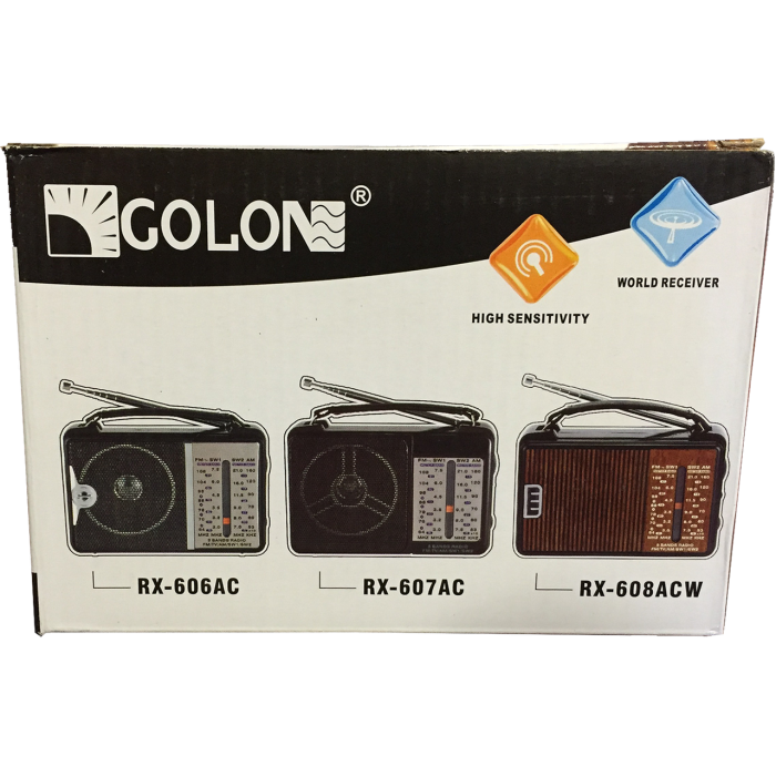 Радіоприймач GOLON RX-607