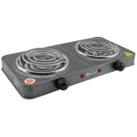 Настільна електроплита Domotec MS-5802 на 2 конфорки