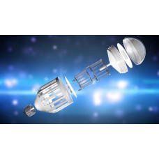 Світлодіодна лампа-приманка ловушка для насекомих Zapp Light Е27 цоколь, 220В