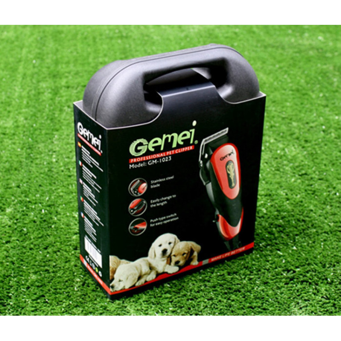 Професійна машинка для стрижки тварин Gemei GM-1023