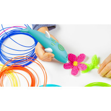 3D Ручка з трафаретами Дельфін Набір для дитячої творчості 3dPen Dolphin 9003