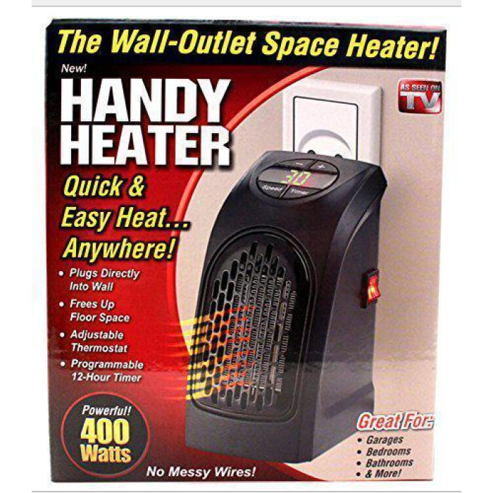 Портативний обігрівач Handy Heater ∙ Міні - дуйка дуйчик у розетку Хенді-хітер 12622