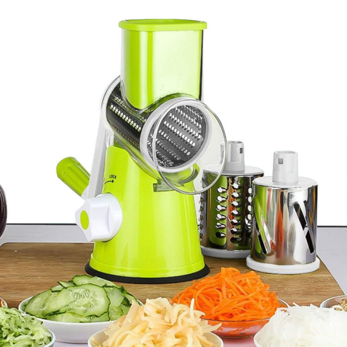 Овочерізка - мультислайсер для овочів та фруктів Kitchen Master Ручна овочерізка - подрібнювач для дому