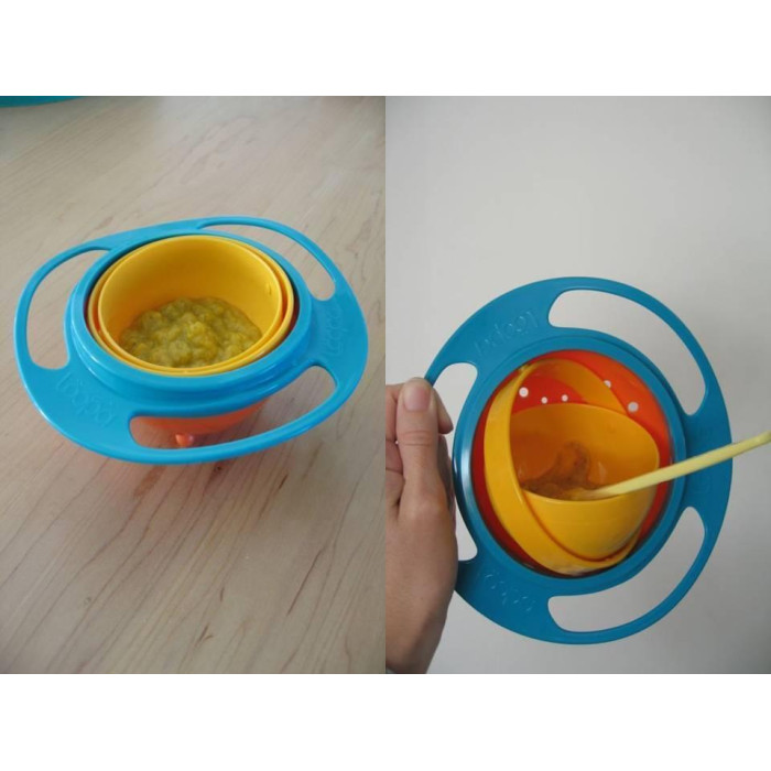 Дитяча тарілка - непроливайка Gyro Bowl