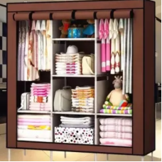 Складна тканинна шафа STORAGE WARDROBE 88130 на 3 секції, 130х45х175 см