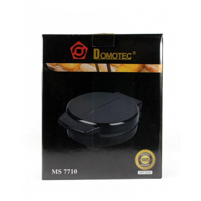 Вафельниця Domotec MS 7710 Прилад для приготування тонких вафель для трубочок вдома
