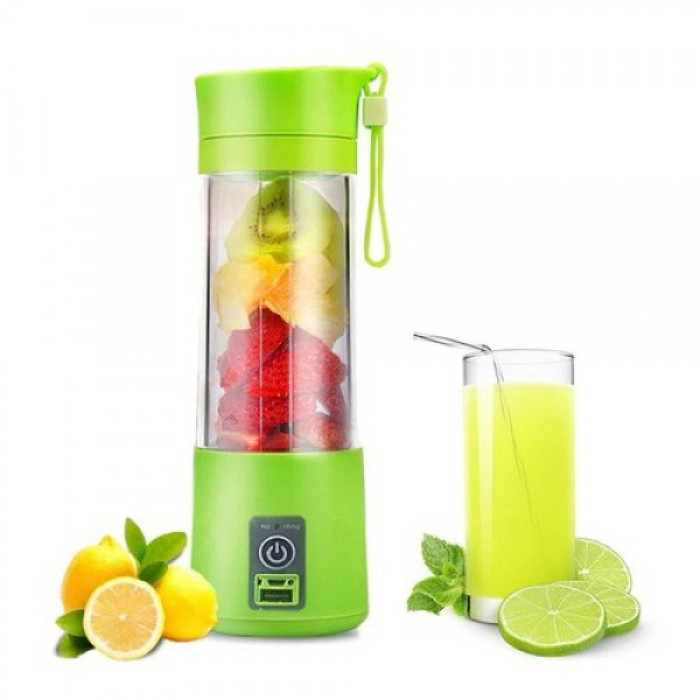 Кружка – блендер Juice Cup NG-01 · Фітнес – шейкер для смузі з USB зарядкою · Портативний соковитискач з функцією Power Bank