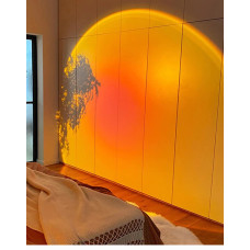 Лампа з проекцією червоного заходу RED SUNSET LAMP Проекційний світильник USB з ефектом заходу сонця