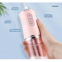 Портативний іригатор для ротової порожнини ORAL IRRIGATOR з насадками ∙ Електричний іригатор – флосер для зубів ∙ USB зарядка