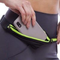Спортивна поясна сумка Go Runners Pocket Belt для бігу, Спортивний органайзер-бананка на пояс з карманами