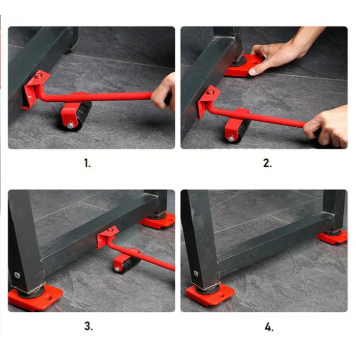 Набір для переміщення меблів та важких предметів Furniture Mover Rollers