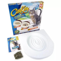 Система привчання котів до унітазу Туалет для кота Citi Kitty Cat Toilet Training