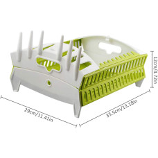 Органайзер – сушарка Collapsible Dish Rack ∙ Складна кухонна підставка для сушіння посуду