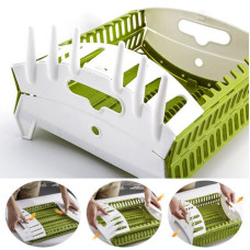 Органайзер – сушарка Collapsible Dish Rack ∙ Складна кухонна підставка для сушіння посуду