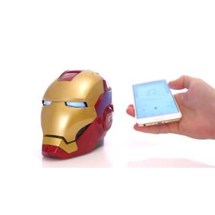 Портативна Bluetooth колонка Залізна людина Marvel Iron Man ∙ USB ∙ micro SD