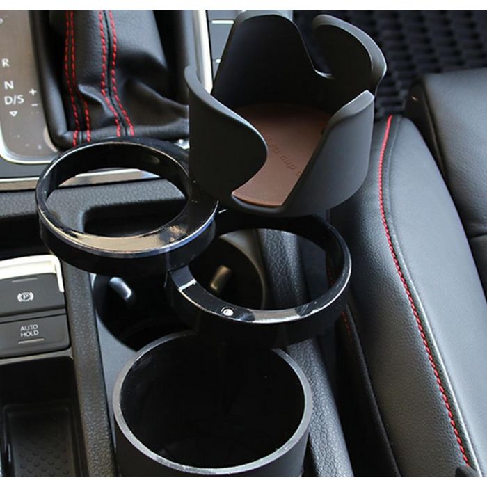 Автомобільний холдер підстаканник у машину Car holder Multi cup 5 в 1 ∙ Мультичашка – органайзер тримач склянок, напоїв, телефону та аксесуарів