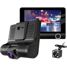 Автомобильный видеорегистратор 3 камеры XoKo DVR-300 Full HD 1080P