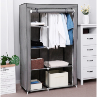 Тканинна шафа для речей Storage Wardrobe 88105 складаний гардероб 2 секції, 105 х 45 х 170 см