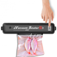 Побутовий вакууматор Vacuum Sealer ZKFK-001 Вакуумний пакувальник продуктів