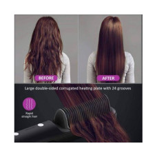 Розчіска-випрямляч Hair Straightener HQT-909 для укладання волосся з покриттям турмаліну