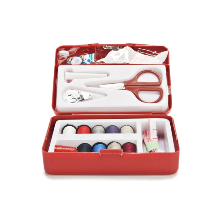 Компактний набір для шиття Insta Sewing Kit tasy, Швейний набір для дому, Нитки/голки/шпильки/ножиці/сант