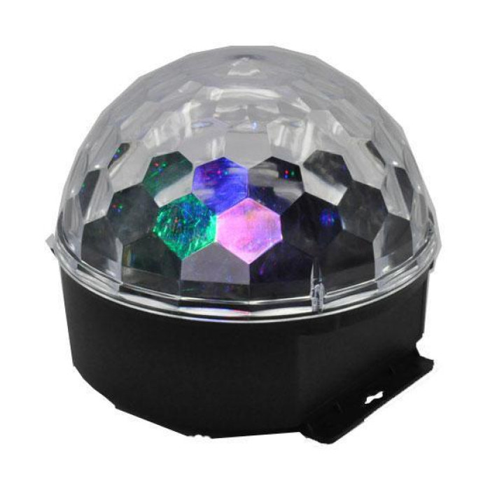 Світлодіодний диско шар Led Party Light Magic Ball RGB кольорова музика з пультом ДУ