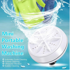 Міні пральна машина TURBINE WASH портативна ультразвуковий, складна пральна машинка для білизни нижньої