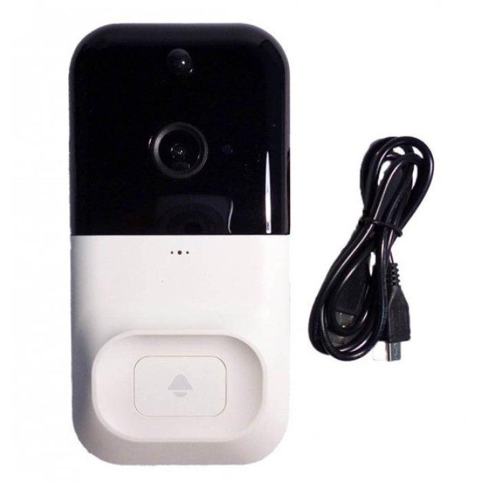 Домофон із WiFi камерою Smart Doorbell X5, Розумний дверний дзвінок відеодзвінок для квартири