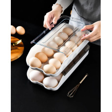 Контейнер - лоток для зберігання яєць EGG TRAY Органайзер для холодильника на 14 яєць