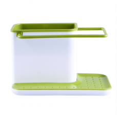 Кухонний органайзер на раковину kitchen Shelf Sink tidy, Зелений