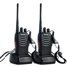 Комплект із двох рацій BAOFENG BF-888S ∙ Радіус передачі сигналу до 6 км, 400-470 МГц, 5 Вт