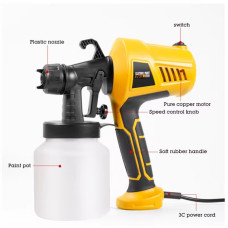 Електричний розпилювач фарби ELECTRIC PAINT SPRATER ELITE LY-79 · Краскопульт – пульверизатор для фарбування