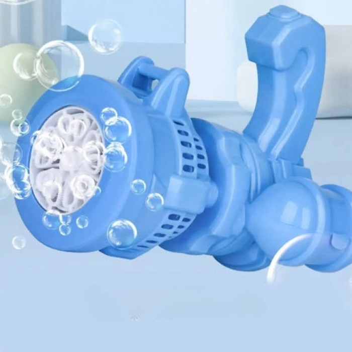 Дитячий пухирцевий пістолет Bubble Machine Toy · Автоматичний кулемет – генератор мильних бульбашок