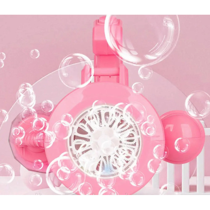 Дитячий пухирцевий пістолет Bubble Machine Toy · Автоматичний кулемет – генератор мильних бульбашок