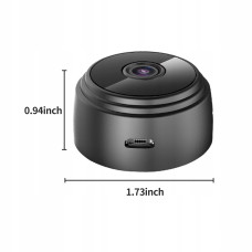 Бездротова Wi-Fi міні відеокамера A9 FullHD 1080P ∙ Нічна зйомка до 10м ∙ Датчик руху ∙ Циклічний запис відеоспостереження