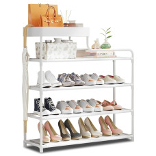 Стелаж підлоговий для взуття CLOTHES RACK ∙ Полиця - органайзер в передпокій для зберігання взуття