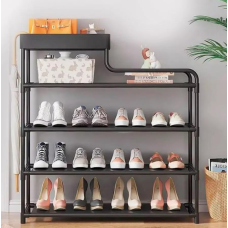 Стелаж підлоговий для взуття CLOTHES RACK ∙ Полиця - органайзер в передпокій для зберігання взуття