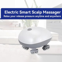 Бездротовий масажер для глибокого масажу голови Smart Scalp Massager · Масажна щітка для стимуляції кровообігу та росту волосся, підходить для тварин