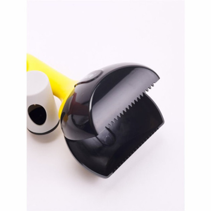 Автоматичний совок для прибирання за собакою Pooper Scooper Medium 25 x 11 x 9 см · Щипці для прибирання з карабіном та мішками в комплекті