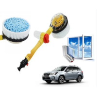 Насадка - щітка, що обертається для шланга Water Blast Cleaner Roto Brush високого тиску з резервуаром для миючого засобу