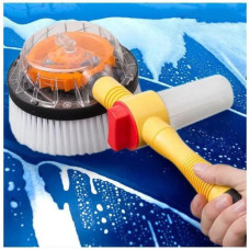 Насадка - щітка, що обертається для шланга Water Blast Cleaner Roto Brush високого тиску з резервуаром для миючого засобу