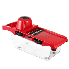 Овочерізка - мультислайсер Mandoline Slicer 6 in 1 · Тертка – шатківниця для овочів та фруктів з контейнером