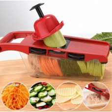 Овочерізка - мультислайсер Mandoline Slicer 6 in 1 · Тертка – шатківниця для овочів та фруктів з контейнером