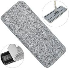 Змінна насадка для швабри Scratch Cleaning Mop · Запаска – моп із мікрофібри, 33*11 см