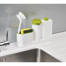 Органайзер для кухні Sink Tidy Set 3 в 1 Дозатор миючих засобів + дозатор мила + тримач кухонного приладдя