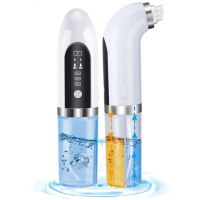 Вакуумний очищувач пор Face Slimmer, бездротовий апарат для гідропілінгу та вакуумного чищення шкіри