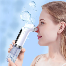 Вакуумний очищувач пор Face Slimmer, бездротовий апарат для гідропілінгу та вакуумного чищення шкіри